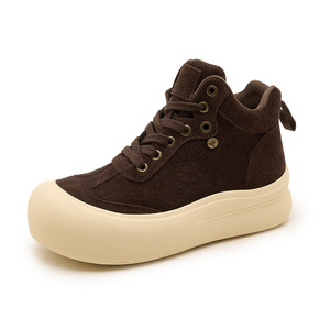 Zapatillas Deportivas de Mujer con Plataforma Alta, Estilo Casual para el Campus, Tallas 35 36 37 38 39 40 41 42 - Product Image 5