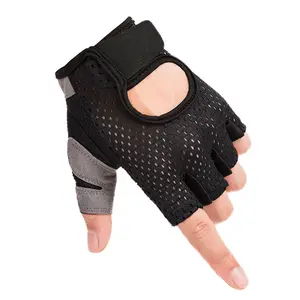 Wholesale Dumbbell Training Quick Drying Sublimation Cycling Half Finger Fitness Gloves