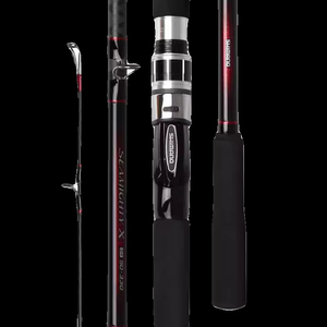 <span class=keywords><strong>Canne</strong></span> à pêche japonaise SEAMIGHTY X Carbon Boat Fishing Rod 73/80-300 Bass Target Hard Power avec poignée EVA, guidage pour <span class=keywords><strong>gaucher</strong></span>, utilisation en mer et sur la plage - Product Image 1