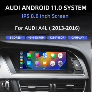 Reproductor de vídeo y Radio para coche <span class=keywords><strong>Android</strong></span> 13 de 8,8 pulgadas para Audi A4L A5 2013-2016 navegación GPS para coche Auto Carplay <span class=keywords><strong>Bluetooth</strong></span> 4G WiFi Unidad Principal - Product Image 4