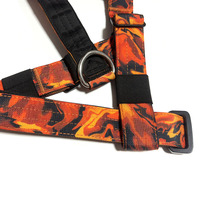 Harnais tactique robuste pour chien, personnalisé, imprimé camouflage par sublimation, réglable, anti-traction, de luxe premium