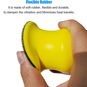 Vòng tay chà nhám Pad 5in khối mài mòn miếng đệm cao su Sanding Pads cho các ứng dụng khác nhau - Product Image 3