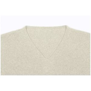 Gilet sans manches en laine et cachemire pour femmes OEM personnalisé coupe ajustée pour la saison d'automne - Product Image 2