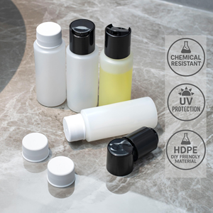 Plastic Manufacture 100ml 160ml <b>200ml</b> PET Plastic Toner <b>Bottles</b> with Inner Plug for Facial Cleaning Lotion Essential Oil Cream - Product Image 3