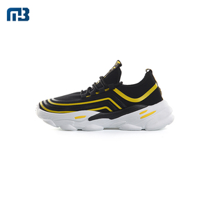 Stock Lotes Venta al por mayor Personalizado Negro Blanco Superior Cómodo Hombres Calzado deportivo casual - Product Image 3