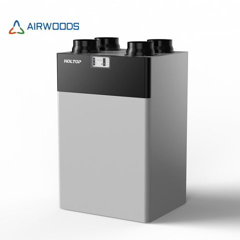 Smart Mechanical Heat Recovery Ventilation MVHR Fresh Air Unit Floor Standing Energy Recovery Unit OEM