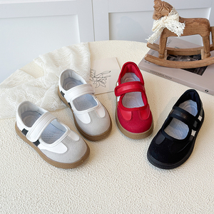 Minimamente Casual nero rosso bianco nuovo stile morbido antiscivolo leggero e traspirante comode <span class=keywords><strong>scarpe</strong></span> Casual all'ingrosso per bambini - Product Image 2