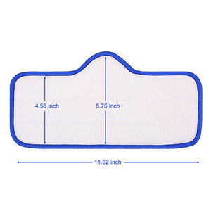 Coussin en microfibre lavable de qualité supérieure, Compatible avec le <span class=keywords><strong>nettoyeur</strong></span> à <span class=keywords><strong>vapeur</strong></span> duprie net, tapis de nettoyage, accessoires - Product Image 3