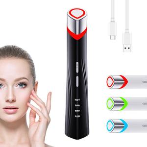 0728 Professional 3 Colors <b>Light</b> Eye Massager Collagen Boosting Rejuvenation Face Lift Device Type-c Charging <b>Wireless</b> Lifting - Product Image 4