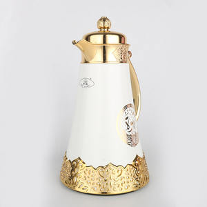 Huishoudelijke LVC-0700 Kleine Size Dubai Vacuüm Koffie Pot Kolf Met Tekening Rode Glas Liner Geïsoleerde Thermoskan - Product Image 3