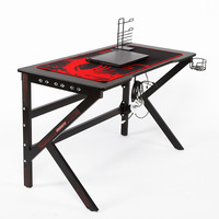 Bureau de Gaming professionnel en forme de Z, grand tapis de souris, pour ordinateur, bureau de travail, pour Gamer
