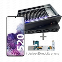 Système de ferme mobile pour téléphonie avec carte SIM, 64 Go de RAM, 4 Go de ROM et logiciel de contrôle par lots