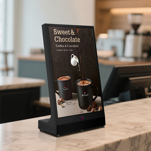 Menu de pequena capacidade Display Screen Table Top Display Digital para tela LED interativa em Coffee Shop - Product Image 5