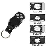 Faisceau de câbles automobile stroboscopique personnalisé, entrée cc 12v, 14awg, pour dosettes LED, câblage de barre lumineuse avec interrupteur de fusible de relais, télécommande