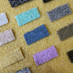Nouvel arrivage : Tissu en mélange de laine bouclée de haute qualité, gris foncé, idéal pour manteaux, robes et costumes - Product Image 6