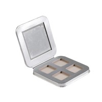 Nouvelle palette de maquillage pour les yeux 2026, cosmétiques haut de gamme, emballage mini livre de luxe en papier couché avec impression dorée