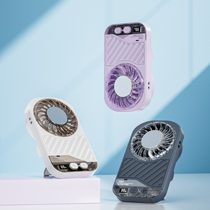 Nouveau ventilateur portable numérique 2026 avec affichage, pour bureau, extérieur et intérieur, longue autonomie 2000 mAh, mini et léger - Product Image 2