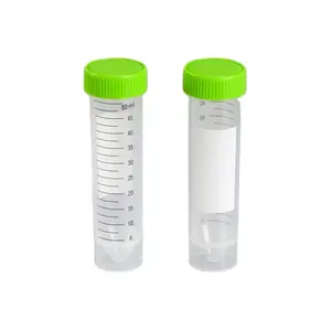 50 मिलीलीटर रासायनिक प्रयोगशाला उपकरण प्लास्टिक स्व-स्थायी डिस्पोजेबल सेंट्रीफ्यूज ट्यूब - Product Image 1