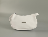 Trendy Chic Minimaliste Style Français Bandoulière Sac À Bandoulière Mince Portable Fermeture Éclair Sac À Main Polyvalent pour Dames