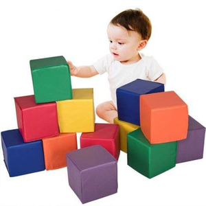 Blocs de construction en mousse souple pour enfants, jouets à empiler pour bébés en bas âge - Product Image 1