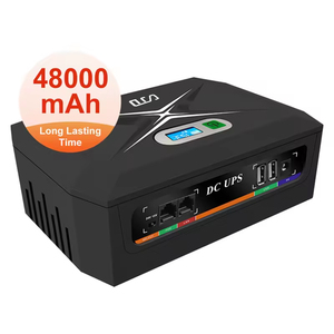 미니 <span class=keywords><strong>UPS</strong></span> 48000mAh 리튬 배터리 무정전 전원 공급 장치 WiFi 라우터용 60W/100W/120W 선택 가능 5V/12V/19V/24V/48V - Product Image 1