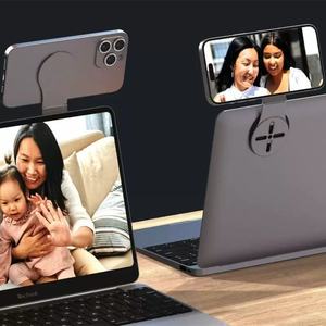 Double-sided Magnetic-Suction Foldable Aluminum Alloy Car Navigation Mount Laptop/<strong>Tablet</strong> Invisible Floating Smart <strong>Tracking</strong> - Product Image 2