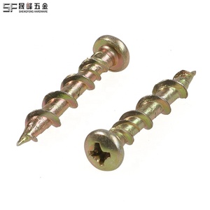 Vis autoperceuses à tête cylindrique ISO DIN 7049 C1022A, type C, pointe acérée, pour le perçage du ciment, du bois et du panneaux de particules - Product Image 2