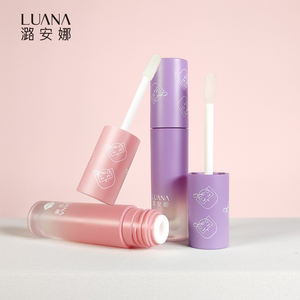 زيت شفاه من مصنع لوانا بخلاصة الفاوانيا الطبيعية ومضادات الأكسدة برائحة العنب والخوخ - Product Image 1