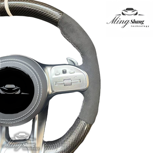 Volant en fibre de carbone très vendu pour Mercedes-Benz <span class=keywords><strong>AMG</strong></span> <span class=keywords><strong>W204</strong></span> W205 W167 W213 W222 W221 W215 W207 W212 G - Product Image 5