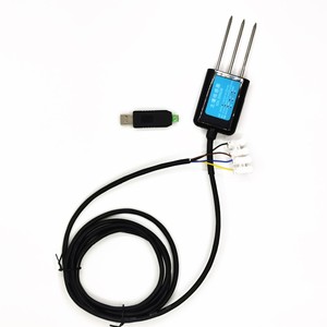 Registrador de datos de monitoreo en línea 7 en 1 LORA LORAWAN RS485 temperatura de humedad <span class=keywords><strong>del</strong></span> suelo EC salinidad sensor NPK - Product Image 1