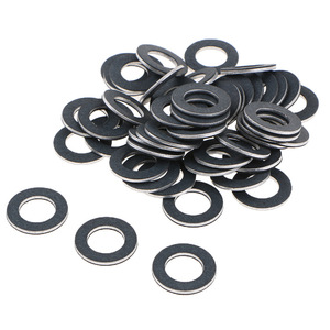 Aluminum Drain Plug Gasket 90430-12031 For Toyota Corolla Camry <b>Vios</b> Crown Engine Repair Replacement - Product Image 1