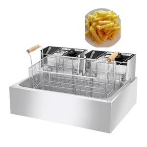 Friteuse à pommes de terre électrique en acier inoxydable pour cuisine commerciale, avec une longue durée de vie, pour utilisation en restaurant - Product Image 2