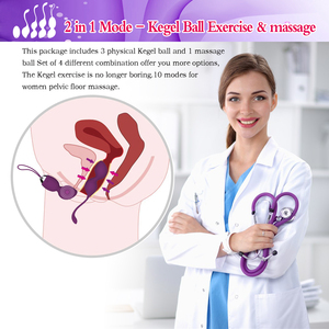 Y tình yêu Silicone kegel Balls Set điều khiển từ xa rung tình yêu trứng sàn chậu cho phụ nữ - Product Image 5