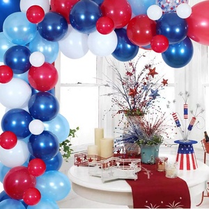 142pcs Blue White Red Balloon Garland <strong>Arch</strong> Kits for USA July 4th <strong>Independence</strong> Day Backdrop Decoration Balloons Photo Props - Product Image 6
