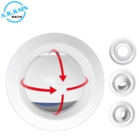 Diffuseur d'air à jet sphérique réglable pour système HVAC