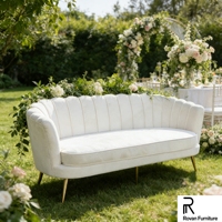 Günstiger Preis Braut-und-Bräutigam-Stuhl Modernes Paar-Hochzeitssofa Neues Design für Veranstaltungen und Partys