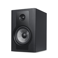 Woofer Digital de madera de 100W y 6,5 pulgadas, bajo TRS, estudio en casa, laboratorio de grabación de música, altavoz de Monitor activo alimentado profesional