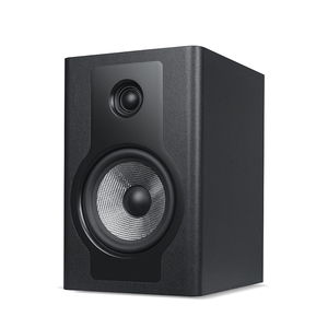 Haut-parleur numérique en bois 100W 6.5 pouces Bass TRS Home Studio Music Recording Lab Professional Powered Active Monitor Speaker - Product Image 4