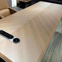 Tavolo da ufficio direttore moderno a forma di L in legno Ceo Boss di lusso mobili da ufficio scrivania Executive