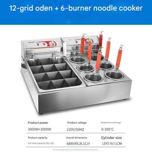 Freidora y Cocedora de Pasta Eléctrica Comercial de Doble Uso para Restaurantes y Servicios de Alimentos en Hoteles - Product Image 6
