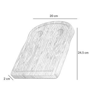 Tabla de desayuno de cocina casera personalizada, bandeja de madera con forma de tostadas de huevos Dippy, tabla de cortar de bambú multiusos con soporte para huevos - Product Image 4