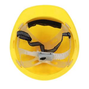Casco de Seguridad de Plástico Amarillo Personalizable Directo de Fábrica, Casco de Seguridad Laboral al por Mayor para Seguridad Personal - Product Image 6