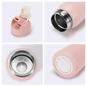 Bouteille d'eau pour enfants de 10oz 16oz sans Bpa de qualité supérieure avec paille et corde Remplissage de bouteille d'eau Machine de capsulage et d'étiquetage - Product Image 4