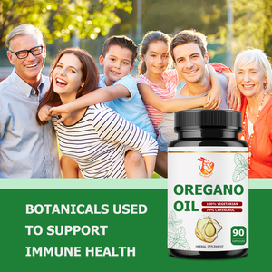 Cápsulas de Aceite de Orégano 100% Vegetarianas, Suministro de Fábrica, con Hoja de Orégano Silvestre del Mediterráneo, Apoyo a la Salud Digestiva, Cápsula Herbal - Product Image 6