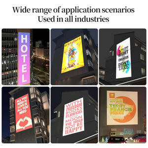 Proyector de Pared Exterior de 400-1000W, Equipado con Lámparas de Proyección de Texto y Patrones Publicitarios Personalizados - Product Image 2