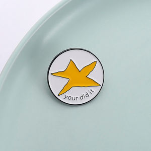 Sming Pins Your Did It Meme Star esmalte Pins creativo Irregular meteorito pentagrama haciendo <span class=keywords><strong>mi</strong></span> <span class=keywords><strong>mejor</strong></span> broche solapa insignia joyería - Product Image 5