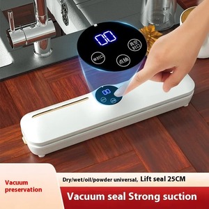 Nouvel appareil de cuisine domestique, machine à sceller automatique, mini scelleuse sous vide portable pour le stockage des aliments, machine d'emballage alimentaire - Product Image 4