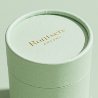 Mignonnes boîtes cadeaux rondes en carton Tubes de cartes imprimés boîte-cadeau ronde avec couvercle sous-verre boîte-cadeau emballage personnalisé votre conception