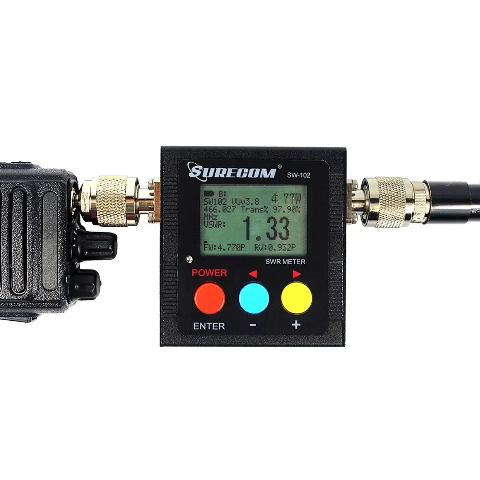 Haute qualité puissance d'antenne rapport d'onde stationnaire compteur SW-102 compteur de fréquence