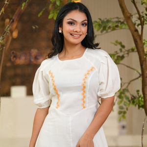 Vestido Casual Elegante con Bordado Premium, Ropa Maxi Estilosa para Mujer, al por Mayor - Product Image 4